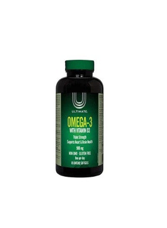 UltIMATE Omega 3 With Vitamin D Tablets 65