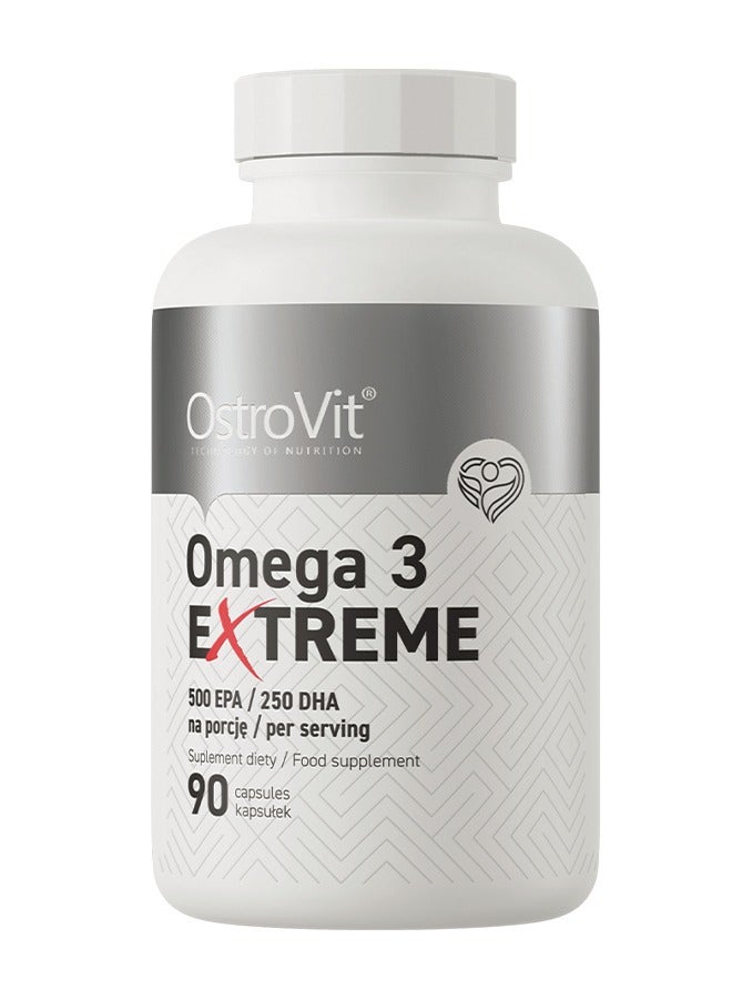 Omega 3 Extreme 500 EPA, 250 DHA per serving 90 Capsule