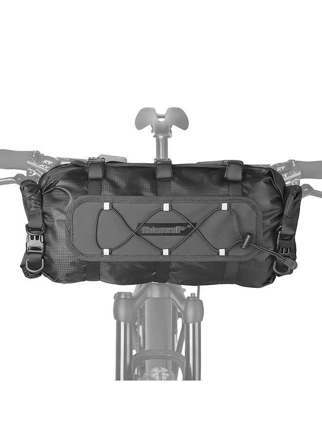 Bicycle Handlebar Bag 12L Waterproof Bike FrontTube Bag Cycle Bag Light Weight Bicycle Storage Bag Bike Front Hung Bag