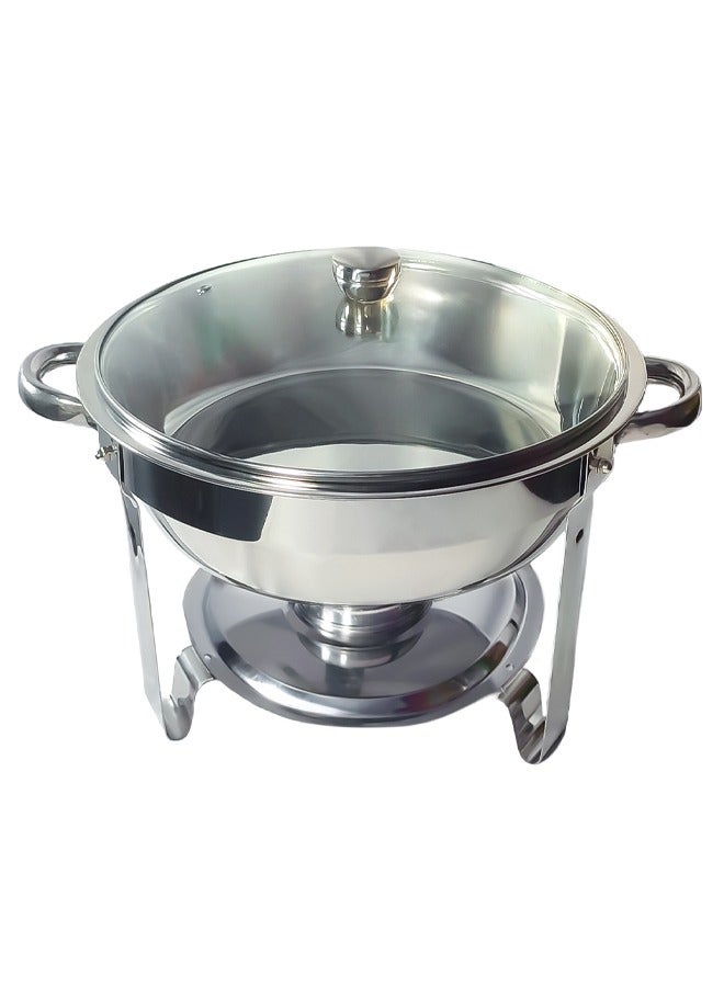 4.5 Food Warmer with Glass Lid