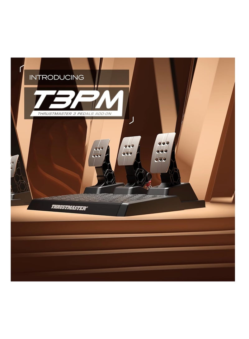 Thrustmaster T-3PM Racing Pedals - Compatible with PS5, PS4, Xbox Series X|S, One and PC