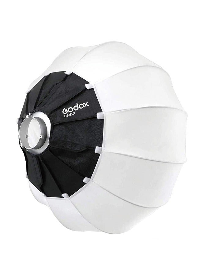 GODOX Softbox Lantern Softbox CS-65D 65cm Bowens Mount Softbox Soft Light Modifier for Aputure 300D Mark II 120D SL-60W VL150 SL150WII FV150 AD200PRO AD300 AD400PRO AD600 VL300 VL200 UL150