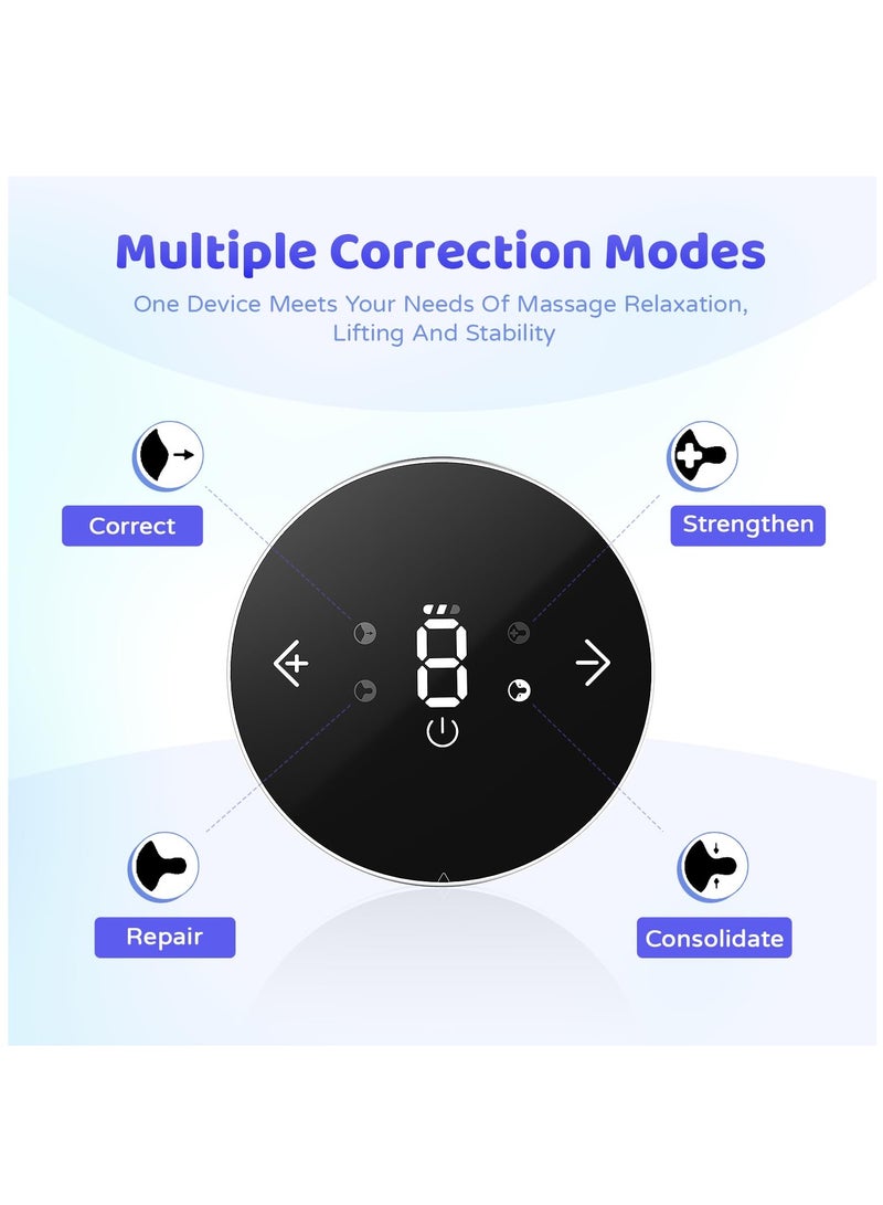 Electric Nipple Corrector for Flat or Inverted Nipples, Portable Nipple Pump, Inverted Nipple Puller, Rechargeable Nipple Puller Sunken and Short Nipples, Nipple Massage