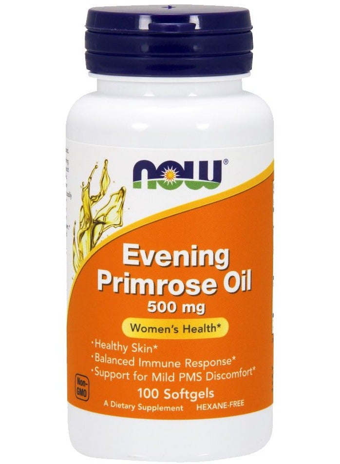 Evening Primrose Oil 500 mg 100 Softgels