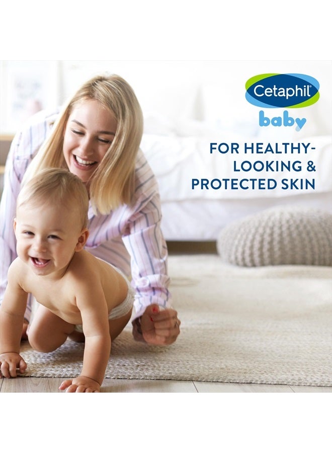 Cetaphil Baby Wash & Shampoo Plus Body Lotion, 27 FL OZ - 2 Count (Pack of 1)
