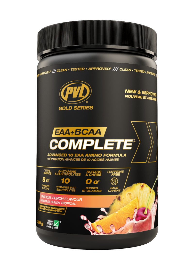 Gold Series EAA+BCAA COMPLETE 369g - Tropical Punch