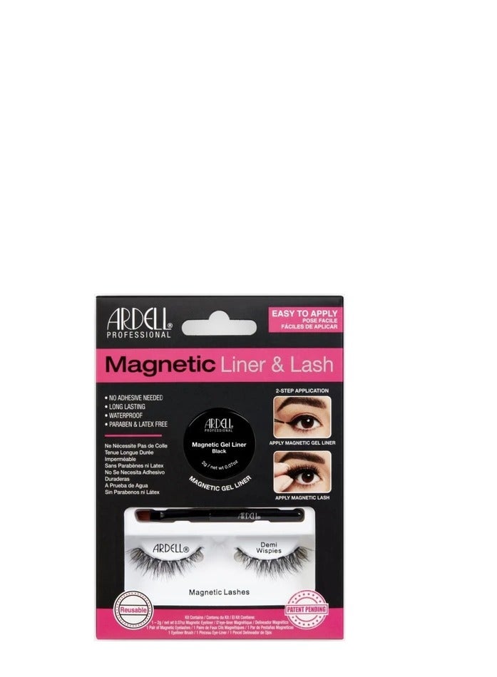 ARDELL MAGNETIC LINER & LASH DEMI.1PAIR