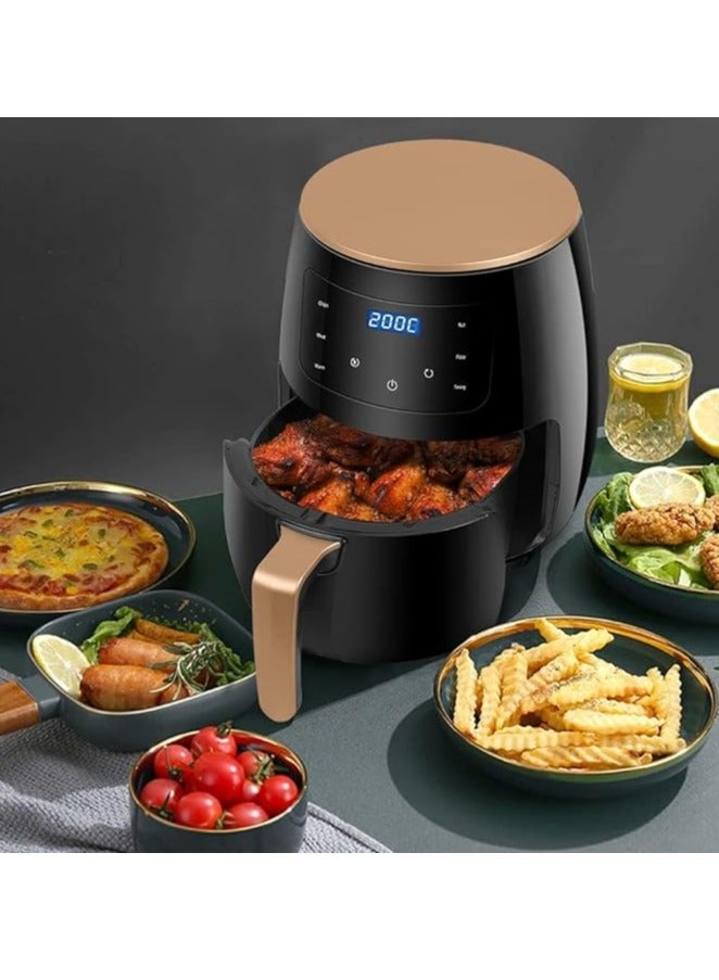 Silver Crest Multifunctional Digital Touch Air Fryer 6L 2400W Black