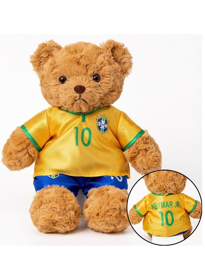 2024 Mascot Plush Toy Football Teddy Bear Doll