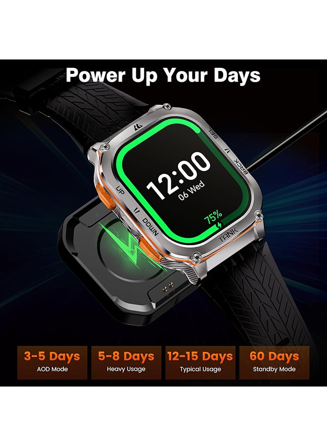 Tank M3 Ultra Smartwatch (Black) - 1.96
