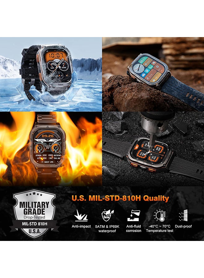 Tank M3 Ultra Smartwatch (Black) - 1.96