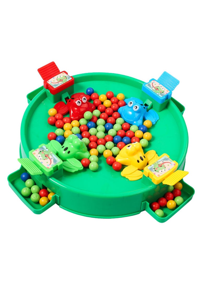 Frog Eating Beans Children's Toys Greedy Beans Parent-child Interactive Puzzle Table Game