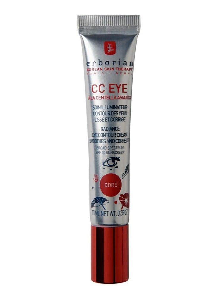 ERBORIAN CC Eye Cream, Dore - Brighten & Revitalize Your Eyes 10ml