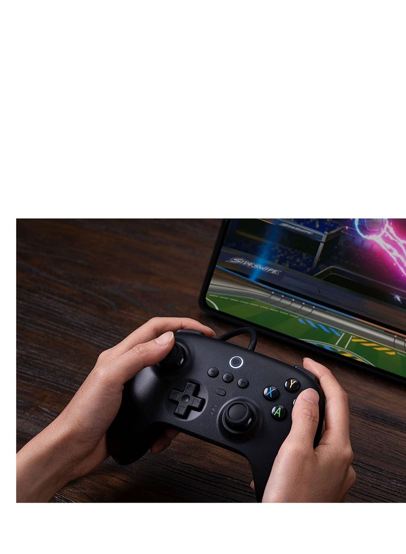 Ultimate Wired Controller, USB Wired Controller for PC Windows 10, Android, Steam Deck, Raspberry Pi and Switch (Black)