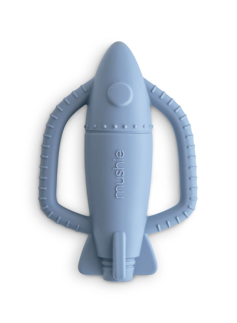 Mushie ​​​​Rocket Rattle Teether​ - Tradewinds