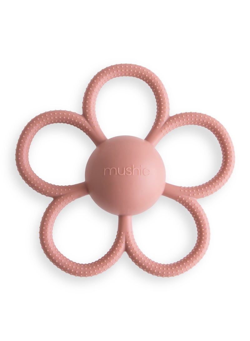 Mushie Rattle Teether - Daisy