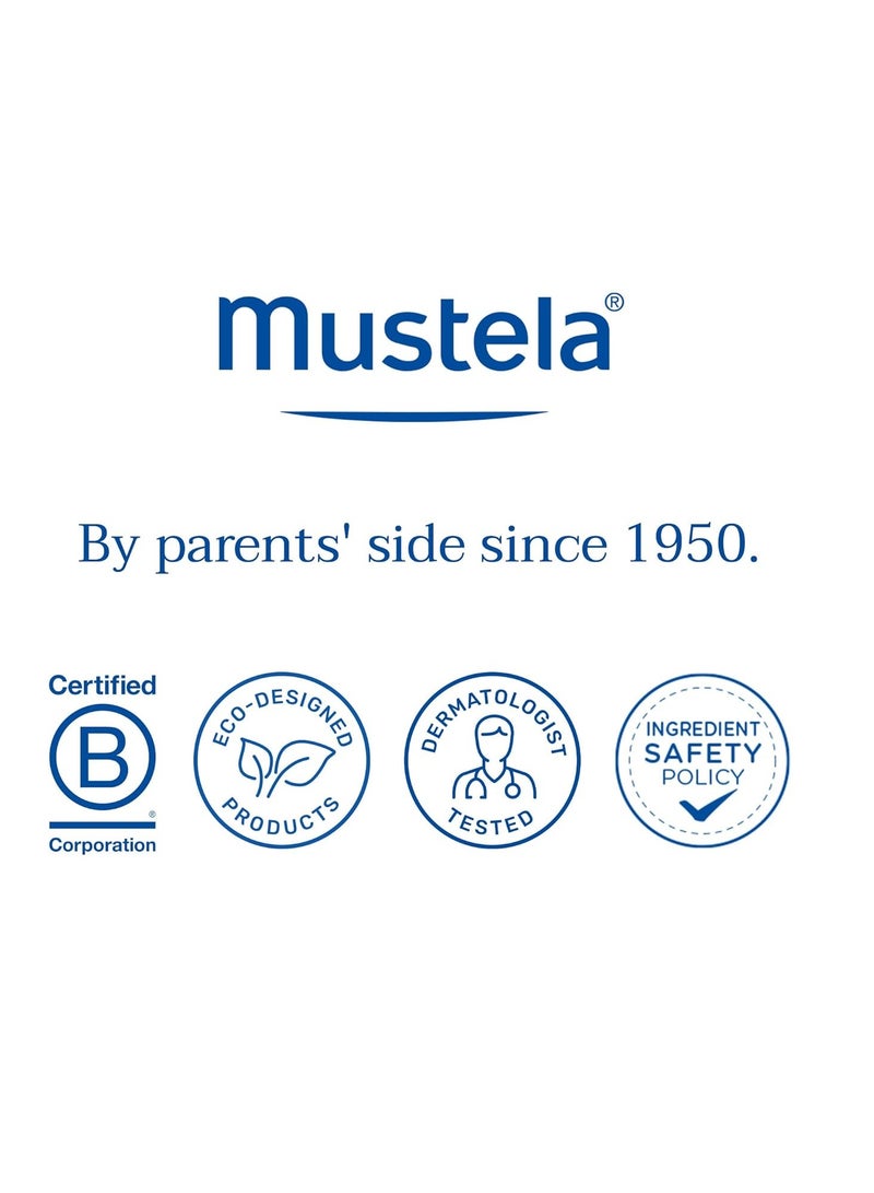 Mustela Baby Diaper Rash Cream 123 - Skin Protectant with Zinc Oxide - Fragrance Free & Paraben Free - with 98% Natural Ingredients - Various Packaging