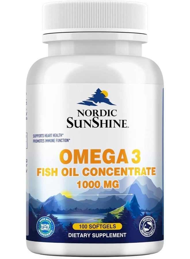 Omega 3 Fish Oil Concentrate 1000 Mg
