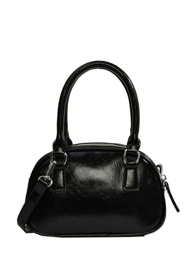 Dearni Top Handle Clutch Handbag for Women Mini Leather Crossbody Handbag Tote Bag Satchel Shoulder Purse