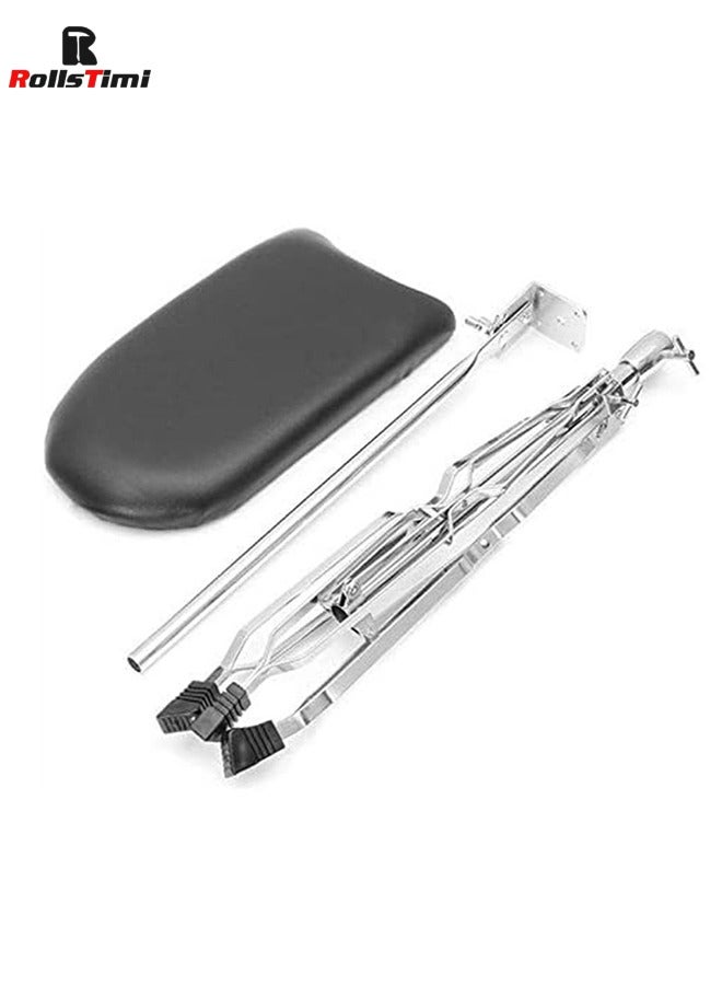 Tattoo Shelf Bracket Rest Stand Silver/Black