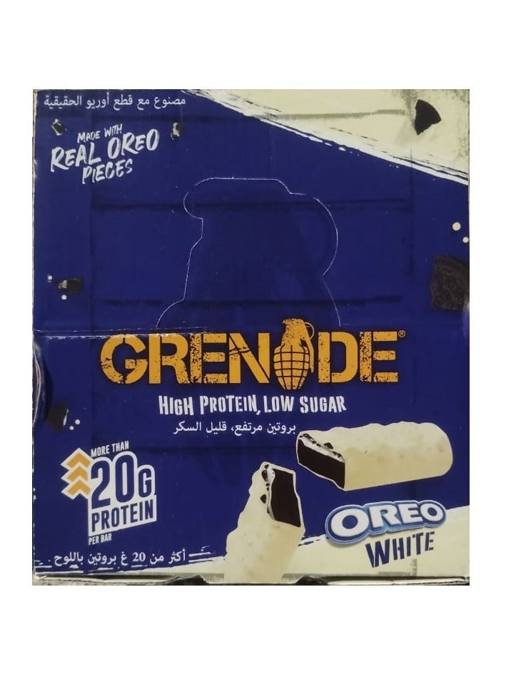 Grenade White Oreo 12 X 60g