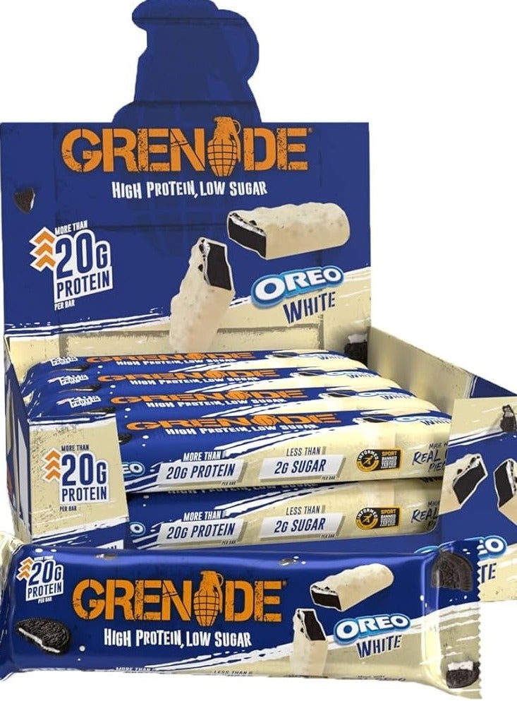 Grenade White Oreo 12 X 60g