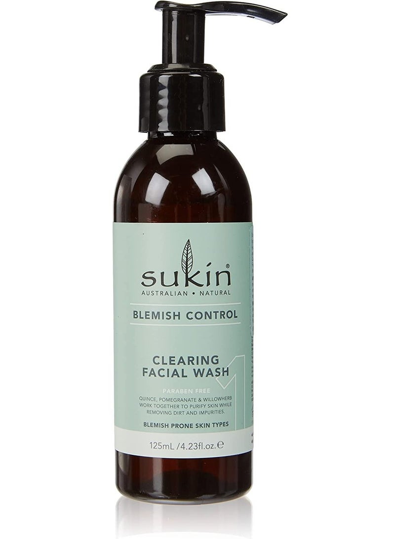 Sukin Blemish Clearing Facial Wash 125 ml