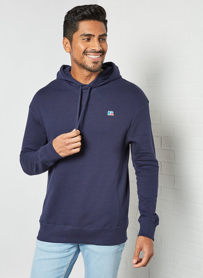 Mason Logo Hoodie Navy