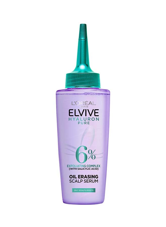 Elvive Hyaluron Pure Serum For Oily Scalp & Roots with Salicylic acid - 102ml