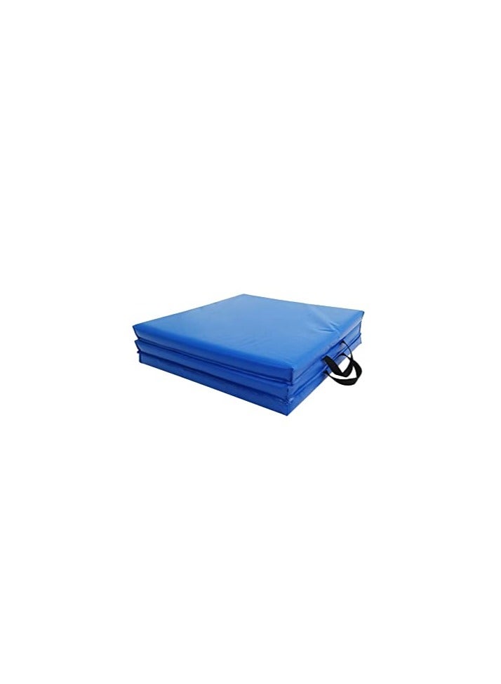 Exercise Mat with Carrying Handles for Tumbling, MMA, Martial Arts, Gymnastics, Stretching, Core Workouts