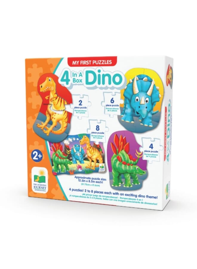 Mf Puzzle Set 4 In A Box Dino