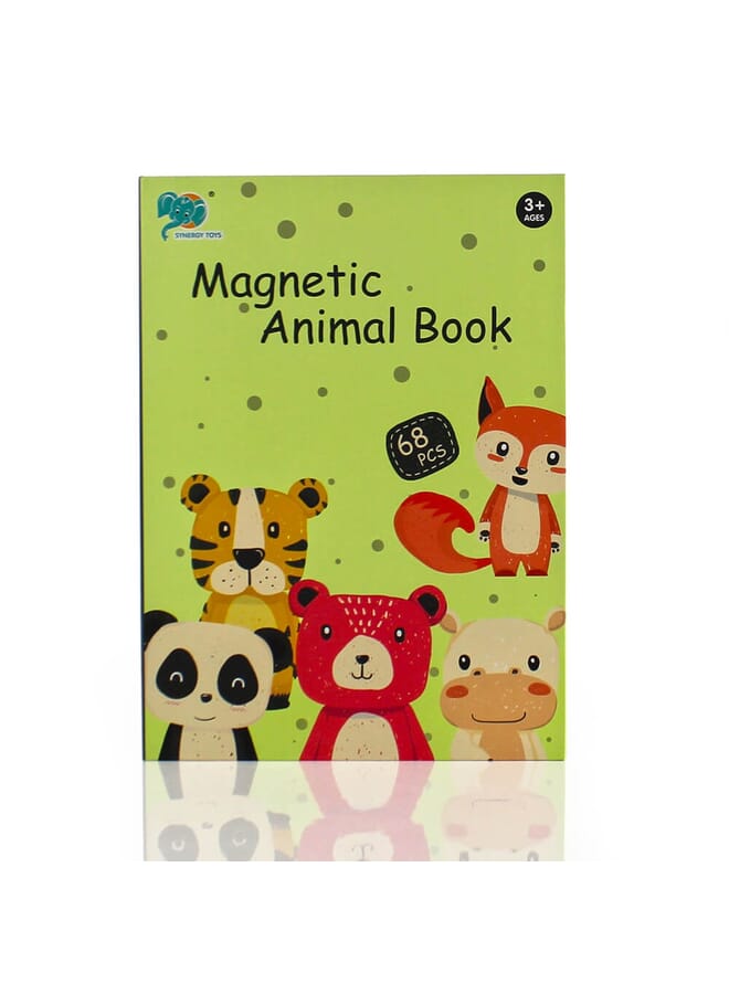 Ukr Magnetic Puzzle Book Animals