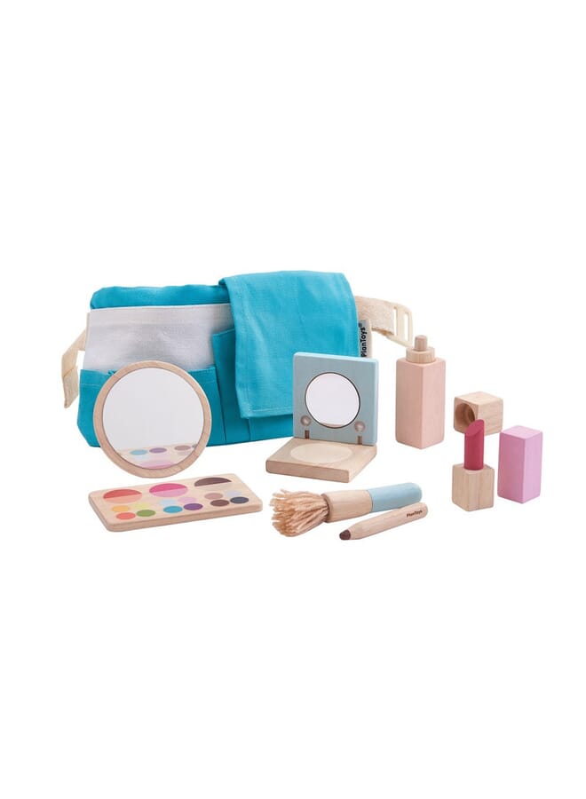 Wooden Makeup Set Multicolor