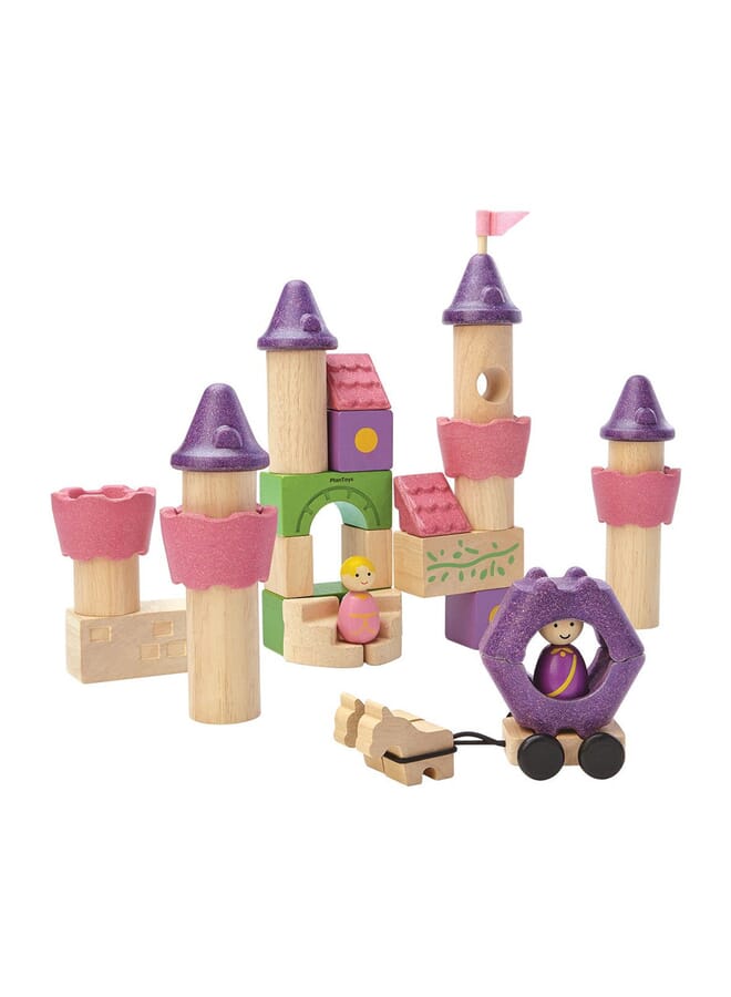 Wooden Fairy Tale Blocks Multicolor