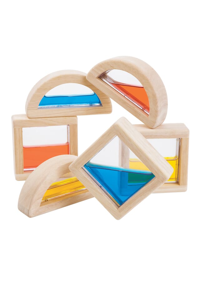 Wooden Water Blocks Multicolor