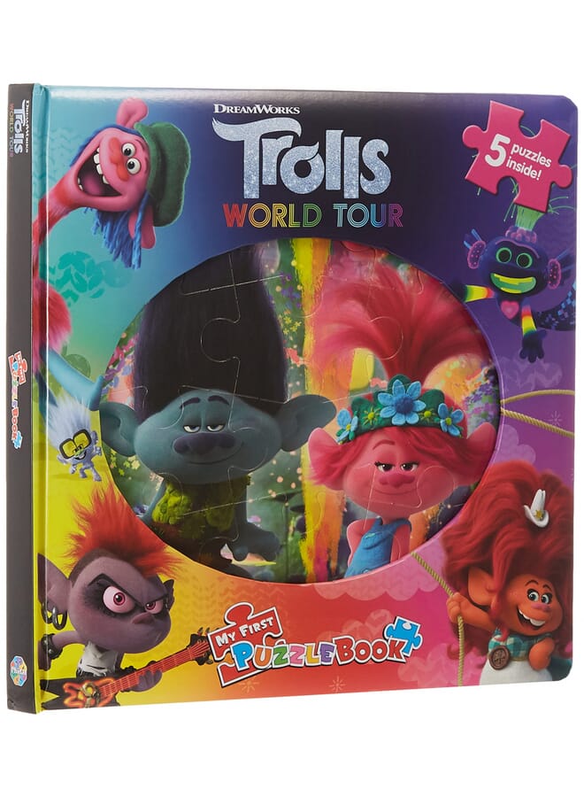 Dreamworks World Tour My First Puzzle Book Multicolor [Hardcover] Publishing Inc.