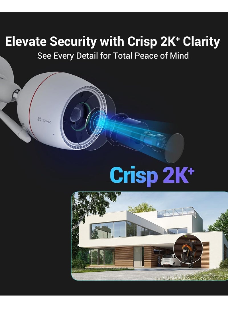 H3c 2K⁺ Wi-Fi Smart Home Camera Full HD Color Night Vision 4MP