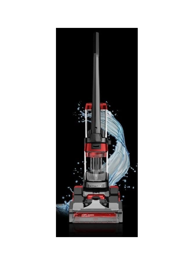 High Power upright 800W Carpet Vacuum Cleaner with Heat Function Steam Vacuum Cleaner for Carpet and Sofa with Multiple Usage Scenarios TURBO Multi-usage Vacuum Cleaner. (Red/Black)