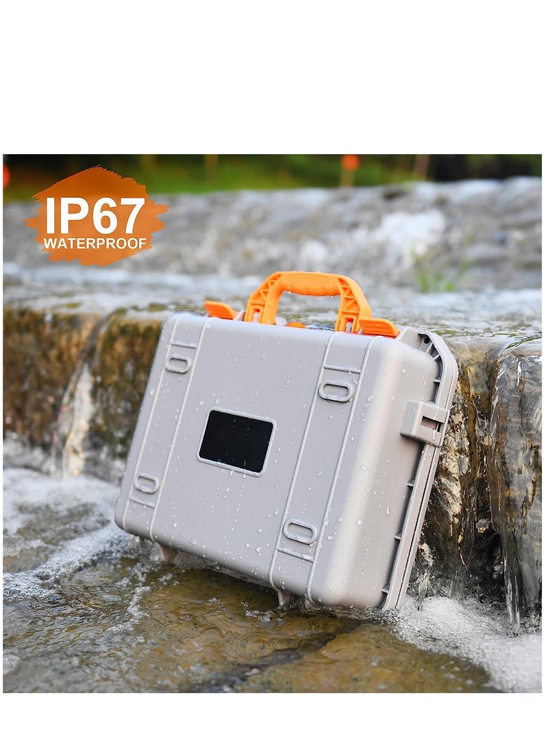 Hard Case for DJI Mini 3 Pro/Mini 3 Waterproof Pressure Resistant Carrying Case for DJI Mini 3 Pro/Mini 3 Accessories - Fits Latest DJI RC (Not Included Neck Strap)