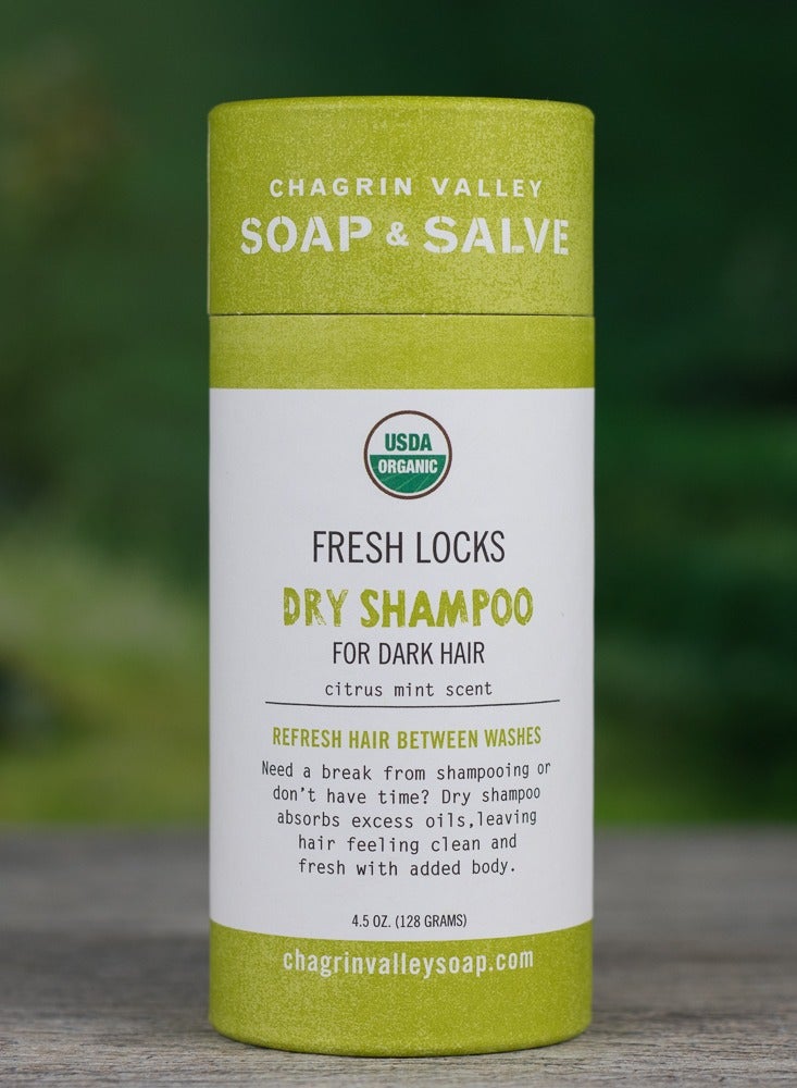 Dry Shampoo Dark Hair Citrus Mint