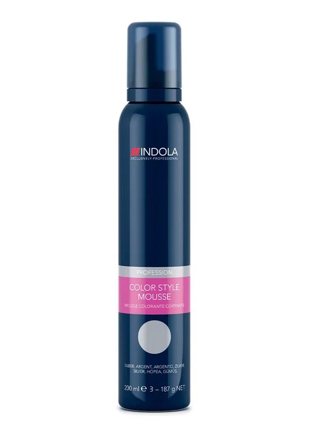 Color Style Mousse Silver, 200ml