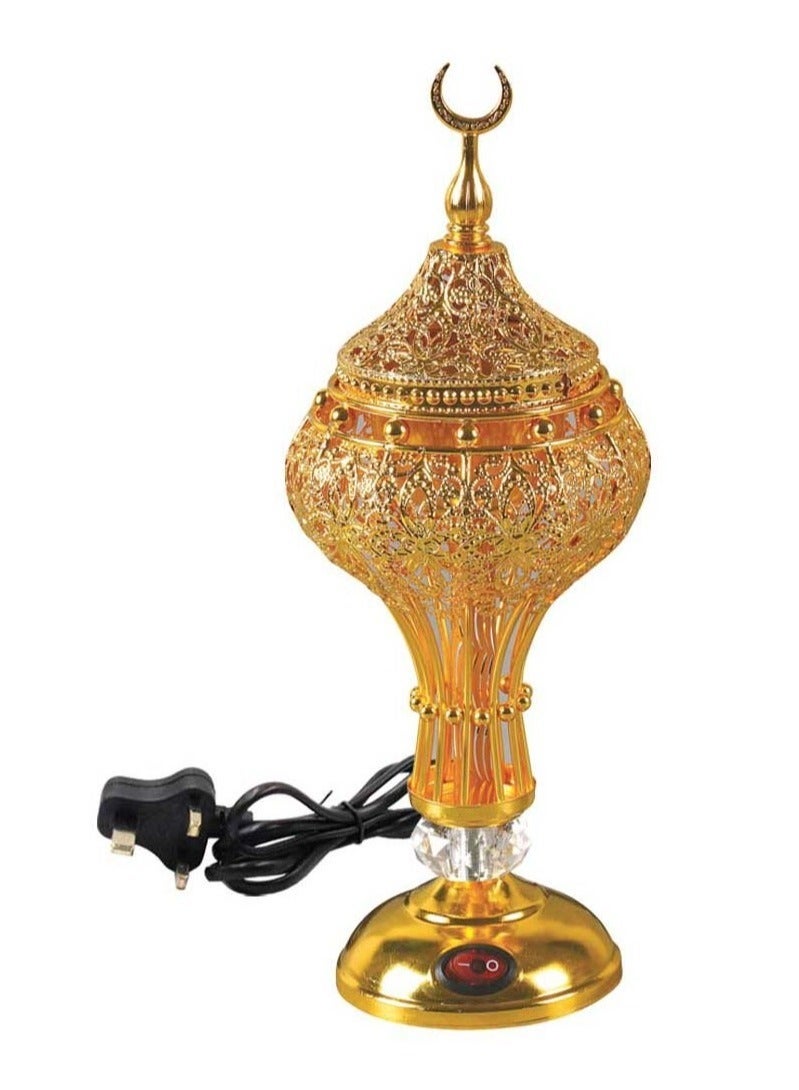 Elegant Electric Oud Bakhoor Incense Burner Mabkhara Gold – WF-111