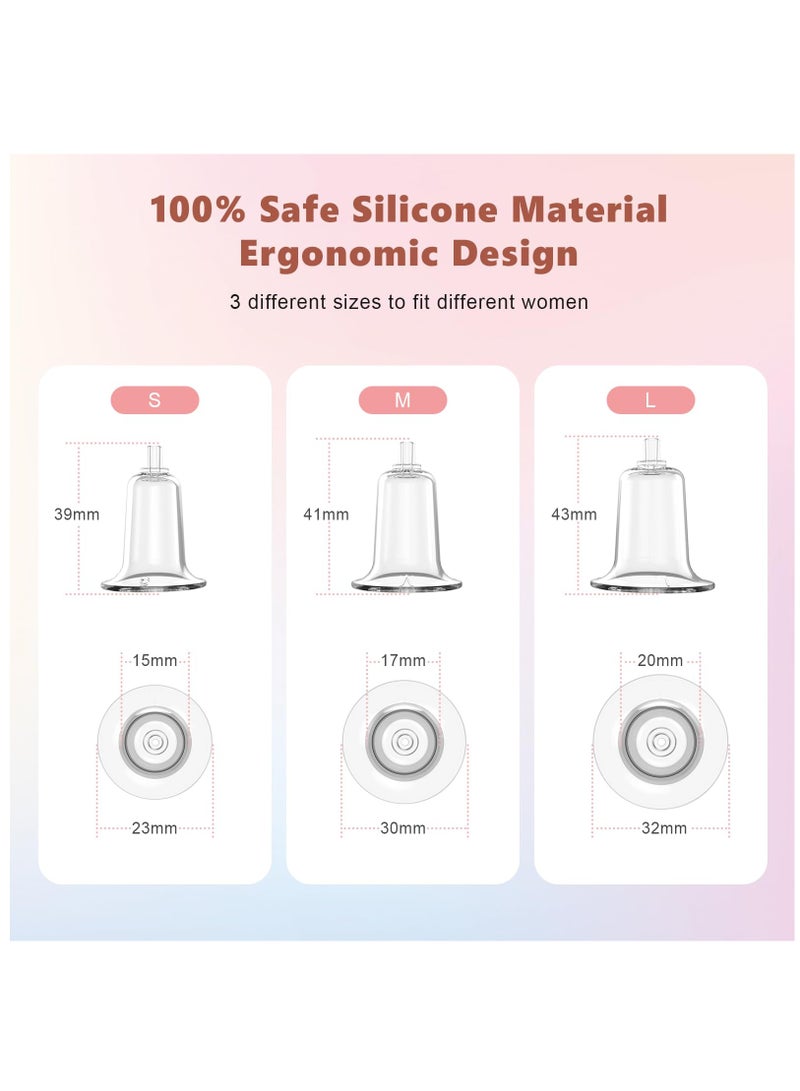 Electric Inverted Nipple Corrector, Portable Niplette Correct Flat and Inverted Nipples with Ease to Help Breastfeeding, Inverted Nipple Puller, Nipple Massage, Sunken and Short Nipples