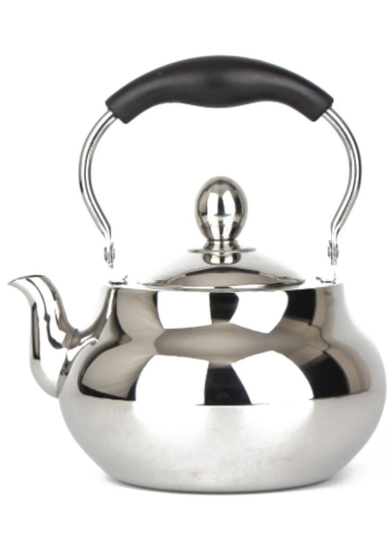 Dallah, Coffee Kettle, Kitchen Cooker, Kettle, Round Stainless Steel Induction Cooker, Teapot, Coffee Pot