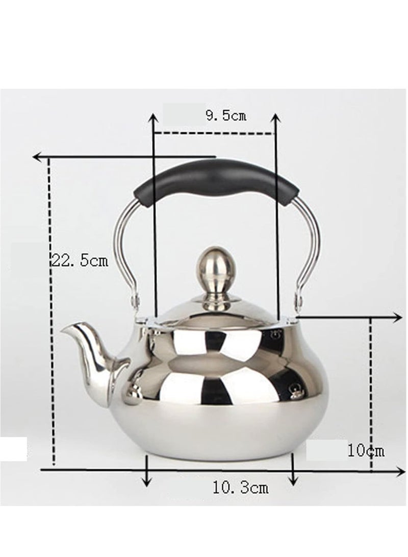 Dallah, Coffee Kettle, Kitchen Cooker, Kettle, Round Stainless Steel Induction Cooker, Teapot, Coffee Pot