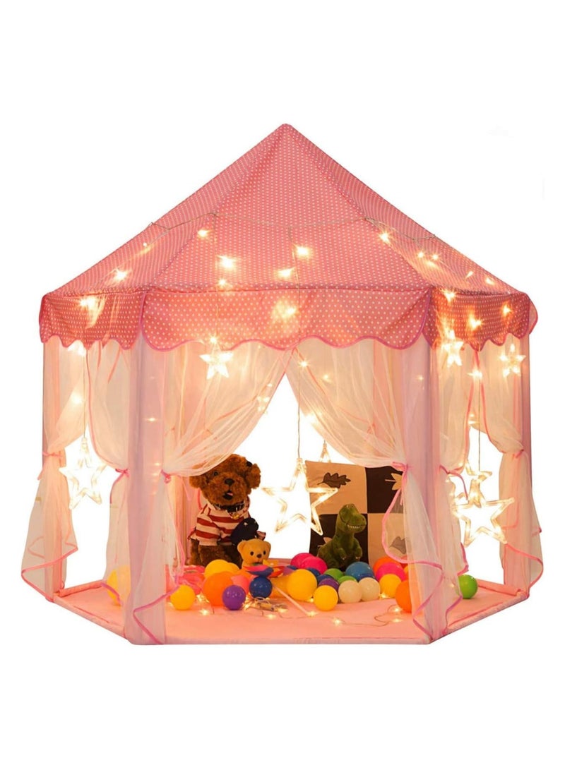 Children's Indoor Hexagon Hexagonal Tent Baby Decoration Game House Princess Game Castle Tent Toy House