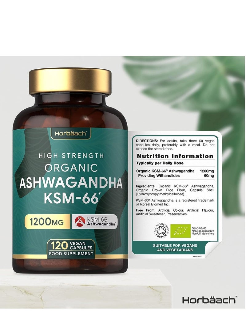 Horbaach KSM 66 Ashwagandha 120 Capsule