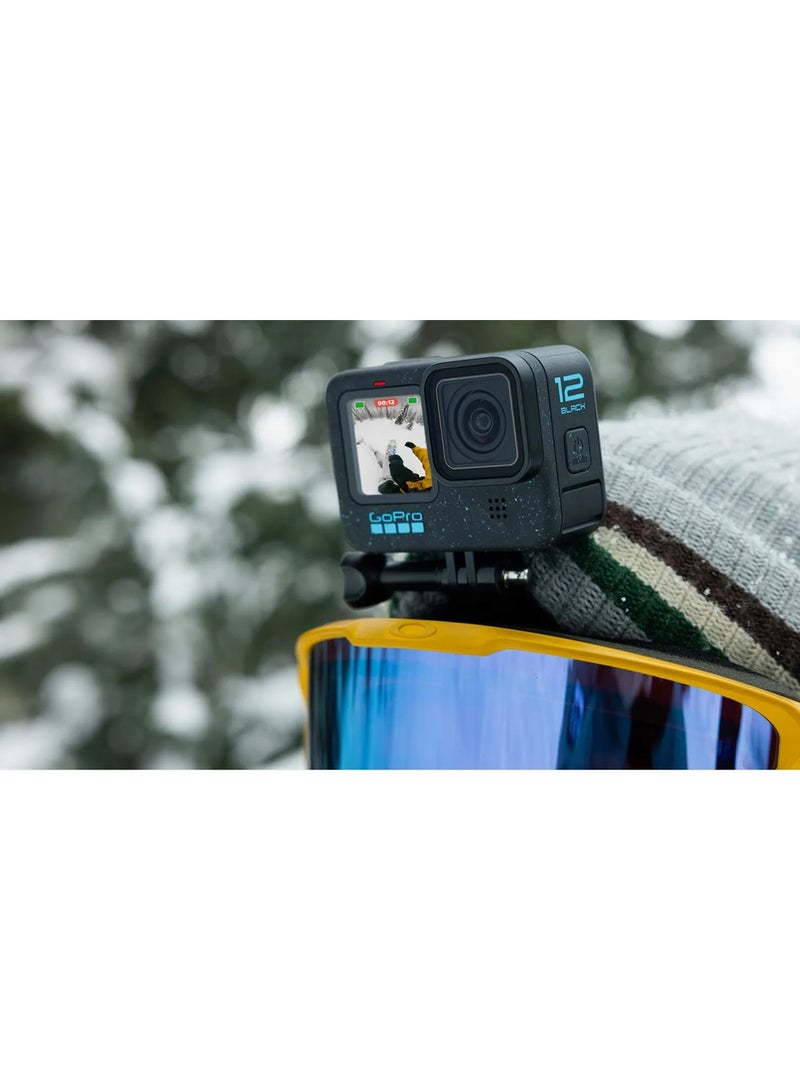 HERO12 Black - Waterproof Action Camera with 5.3K60 Ultra HD Video, 27MP Photos, HDR, 1/1.9