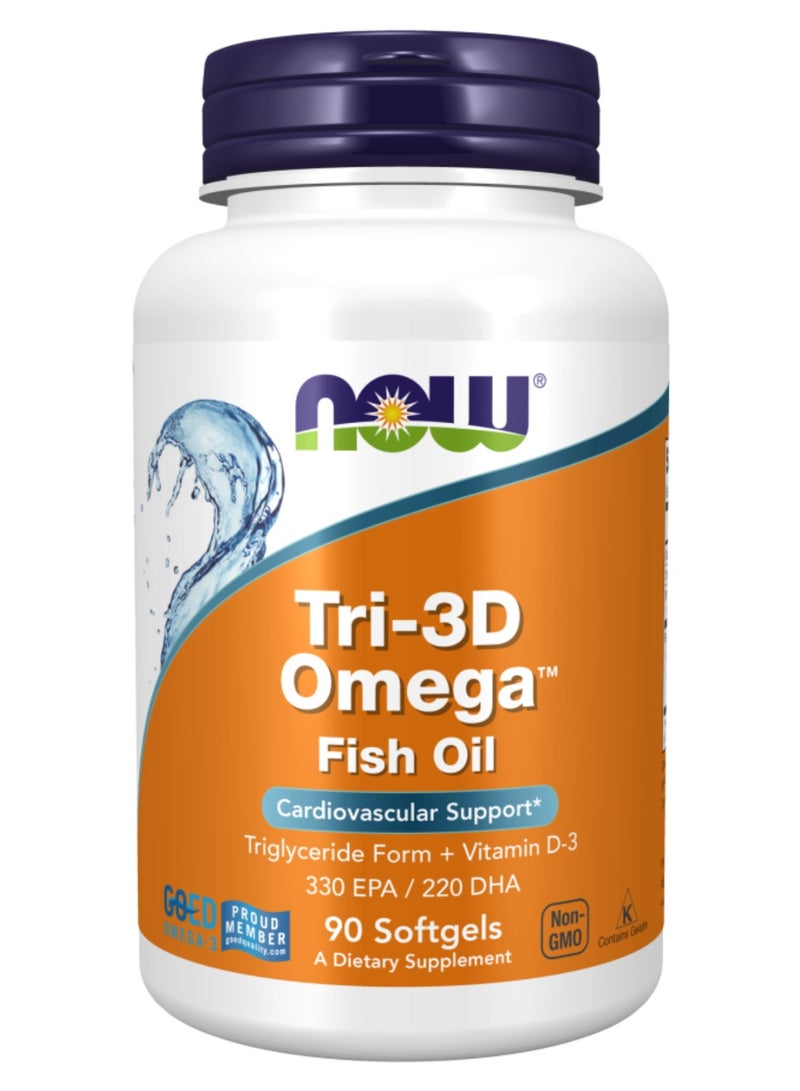 Tri-3D Omega 3 Fish Oil Pack of 90's