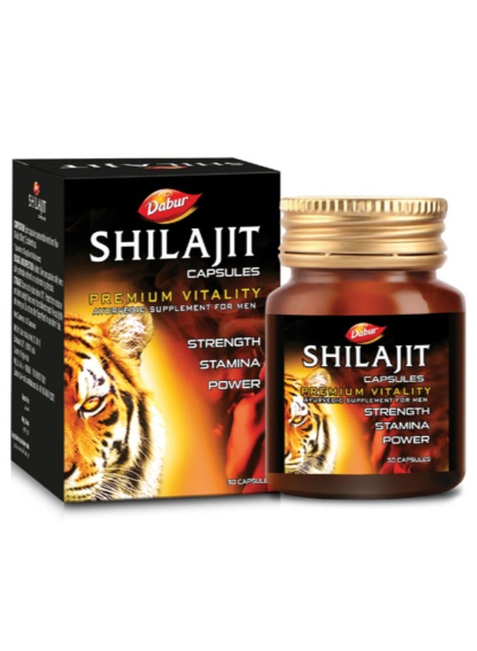 Dabur Shilajit - 30 Capsules 2PCS